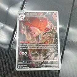 Pokemon TCG 2025 Volcarona Black Bolt Illustration Rare 100/086 Near Mint - Image 2