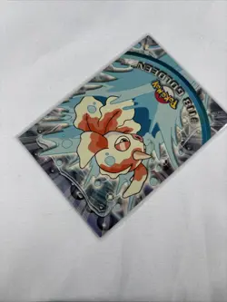 2000 Topps Pokemon TV Animation Series Blue Logo #118 Goldeen - Image 3