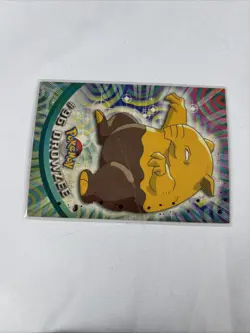 2000 Topps Pokemon TV Animation Series Blue Logo #96 Drowzee - Image 2