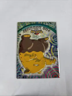2000 Topps Pokemon TV Animation Series Blue Logo #96 Drowzee - Image 3