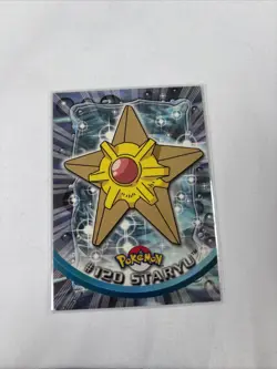 2000 Topps Pokemon TV Animation Series Blue Logo #120 Staryu - Image 1