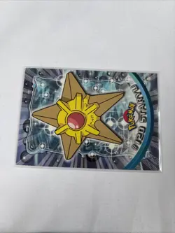 2000 Topps Pokemon TV Animation Series Blue Logo #120 Staryu - Image 2