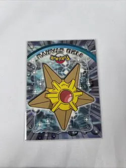 2000 Topps Pokemon TV Animation Series Blue Logo #120 Staryu - Image 3