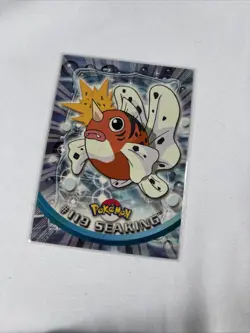 2000 Topps Pokemon TV Animation Series Blue Logo #119 Seaking - Image 1