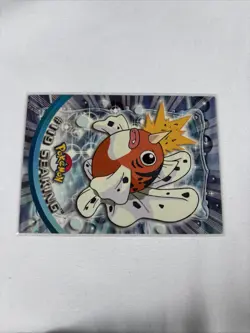 2000 Topps Pokemon TV Animation Series Blue Logo #119 Seaking - Image 2