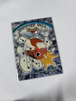 2000 Topps Pokemon TV Animation Series Blue Logo #119 Seaking - Image 3