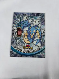 2000 Topps Pokemon TV Animation Series Blue Logo #130 Gyarados - Image 1
