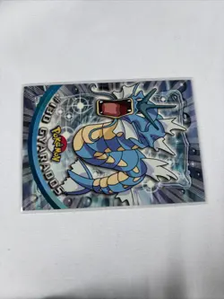 2000 Topps Pokemon TV Animation Series Blue Logo #130 Gyarados - Image 2