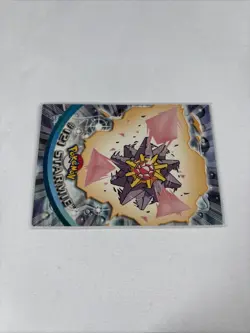 2000 Topps Pokemon TV Animation Series Blue Logo #121 Starmie - Image 2