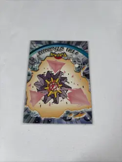 2000 Topps Pokemon TV Animation Series Blue Logo #121 Starmie - Image 3