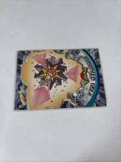 2000 Topps Pokemon TV Animation Series Blue Logo #121 Starmie - Image 4