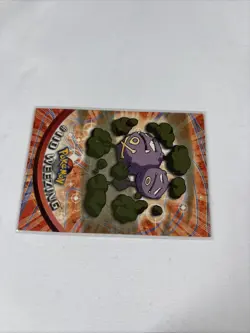 2000 Topps Pokemon TV Animation Series Blue Logo #110 Weezing - Image 2