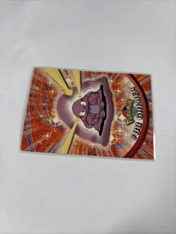 2000 Topps Pokemon TV Animation Series Blue Logo #88 Grimer - Image 4