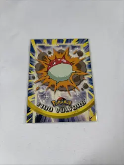 2000 Topps Pokemon TV Animation Series Blue Logo #100 Voltorb - Image 1