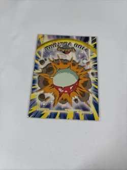 2000 Topps Pokemon TV Animation Series Blue Logo #100 Voltorb - Image 3