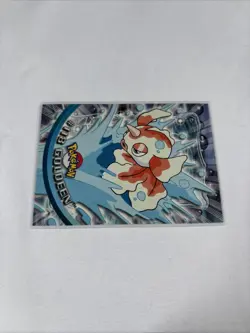 2000 Topps Pokemon TV Animation Series Blue Logo #118 Goldeen - Image 2