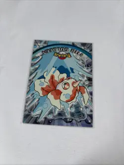2000 Topps Pokemon TV Animation Series Blue Logo #118 Goldeen - Image 3