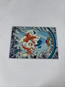 2000 Topps Pokemon TV Animation Series Blue Logo #118 Goldeen - Image 4
