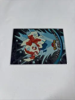 2000 Topps Pokemon TV Animation Series Blue Logo Holo #118 Goldeen - Image 4