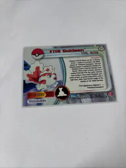 2000 Topps Pokemon TV Animation Series Blue Logo Holo #118 Goldeen - Image 5