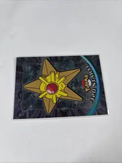 2000 Topps Pokemon TV Animation Series Blue Logo Holo #120 Staryu - Image 2