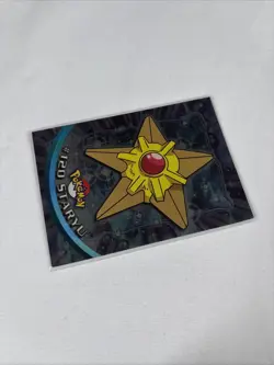 2000 Topps Pokemon TV Animation Series Blue Logo Holo #120 Staryu - Image 4
