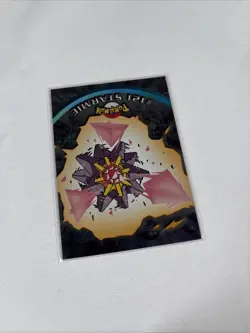 2000 Topps Pokemon TV Animation Series Blue Logo Holo #121 Starmie - Image 3