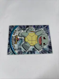 2000 Topps Pokemon TV Animation Series Black Logo #07 Squirtle - Image 2