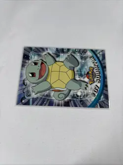 2000 Topps Pokemon TV Animation Series Black Logo #07 Squirtle - Image 4