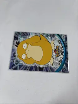 2000 Topps Pokemon TV Animation Series Black Logo #54 Psyduck - Image 4