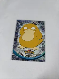 2000 Topps Pokemon TV Animation Series Black Logo #54 Psyduck - Image 1