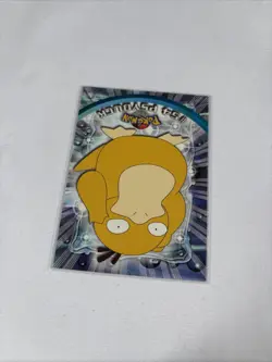 2000 Topps Pokemon TV Animation Series Black Logo #54 Psyduck - Image 3