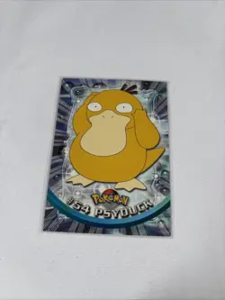 2000 Topps Pokemon TV Animation Series Black Logo #54 Psyduck - Image 1