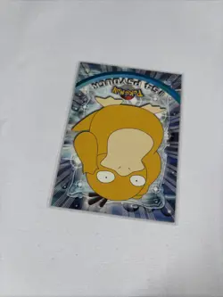 2000 Topps Pokemon TV Animation Series Black Logo #54 Psyduck - Image 3