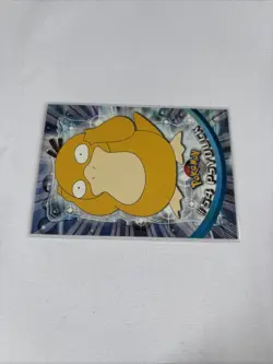 2000 Topps Pokemon TV Animation Series Black Logo #54 Psyduck - Image 4