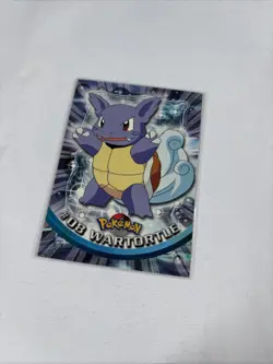 2000 Topps Pokemon TV Animation Series Black Logo #08 Wartortle - Image 1
