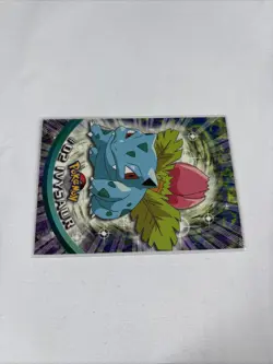 2000 Topps Pokemon TV Animation Series Black Logo #02 Ivysaur - Image 2