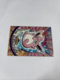 2000 Topps Pokemon TV Animation Series Black Logo #40 Wigglytuff - Image 2