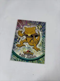 2000 Topps Pokemon TV Animation Series Black Logo #63 Abra - Image 1