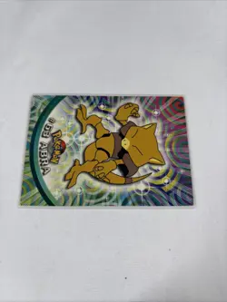 2000 Topps Pokemon TV Animation Series Black Logo #63 Abra - Image 2