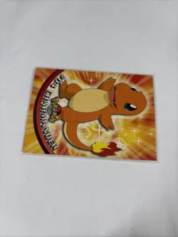 2000 Topps Pokemon TV Animation Series Black Logo #04 Charmander - Image 2