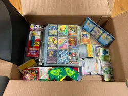 Huge Binder Pokemon Card Collection Lot Wotc Vintage Full Art Base Set More - Image 1