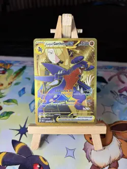 Pokemon TCG - Destined Rivals Cynthia's Garchomp EX 241/182 Gold Pack Fresh! - Image 1