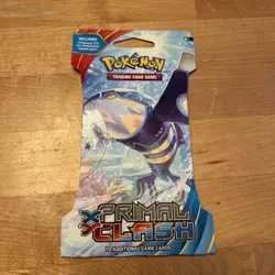 2015 Pokemon Tcg XY Primal Clash Sleeved Booster Pack KYOGRE ART - Image 1