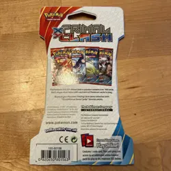 2015 Pokemon Tcg XY Primal Clash Sleeved Booster Pack KYOGRE ART - Image 2