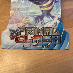 2015 Pokemon Tcg XY Primal Clash Sleeved Booster Pack KYOGRE ART - Image 3