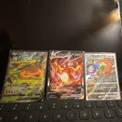 Charizard V VMAX VSTAR Pokemon TCG Sword & Shield Holo Full Art lot read desc. - Image 1