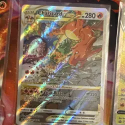 Charizard V VMAX VSTAR Pokemon TCG Sword & Shield Holo Full Art lot read desc. - Image 4