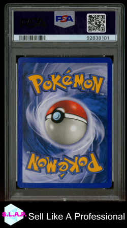 QUIEKEL-REV.FOIL GERMAN POKEMON SKYRIDGE 2003 107 PSA 7 - Image 2