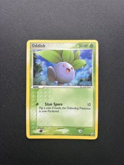Pokemon Card EX Unseen Forces Reverse Holo Oddish 64/115 Stamped - Image 1